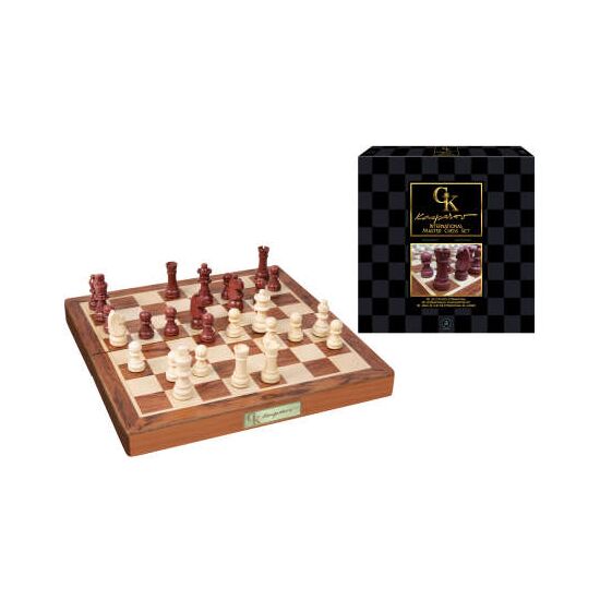 KASPAROV Championship Chess Set FSC Plateau en bois 39 cm x 39 cm, 2 image