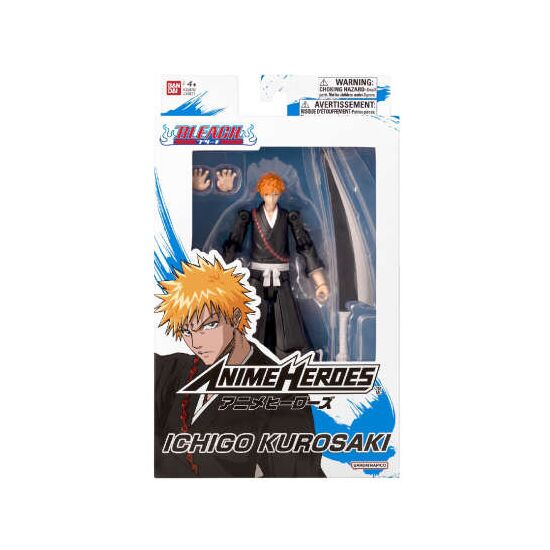 ANIME HERO. Bleach Ichigo Kurosaki Figurine 17cm, 3 image