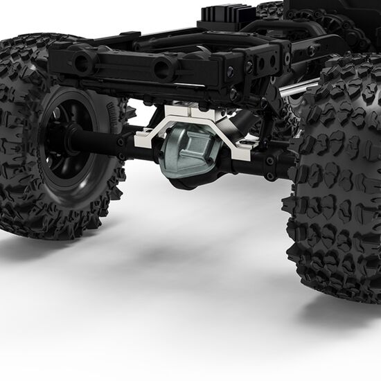 JunFac GA44 Aluminum rear axle truss (Silver), 2 image
