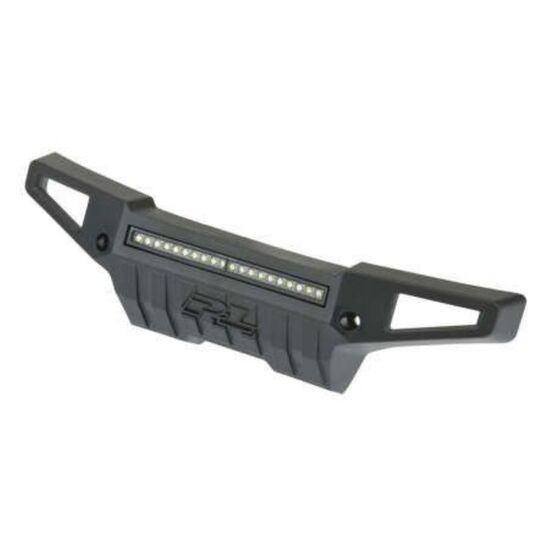 LEMPRO634201-1/5 PRO-Armor Front Bumper with 4&quot; LE D Light Bar for X-MAXX