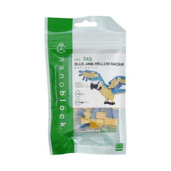 NB Blue and Yellow Macaw 12+/140pcs, 2 image