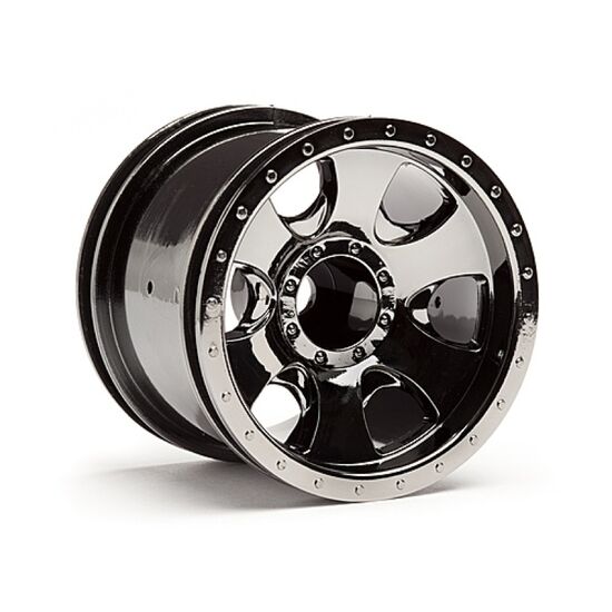 WARLOCK WHEEL BLACK CHROME (2.2in/2pcs), 2 image