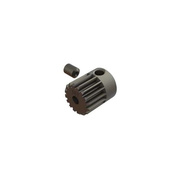 Pinion Gear 16T 0.5 MOD CNC 2.3mm Bor e