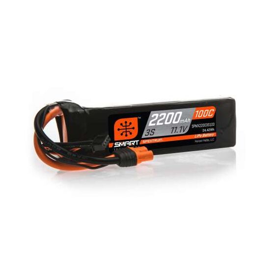 SPMX22003S30 2200mah 3S 11.1V 30C Smart LiPo Battery IC3, 3 image