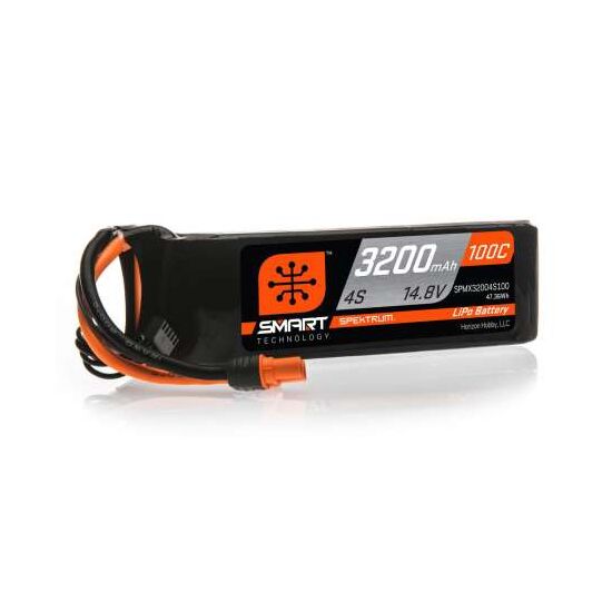 3200mAh 4S 14.8V Smart LiPo Battery 3 0C IC3, 3 image