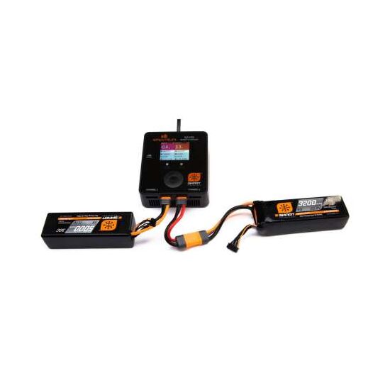SPMX32006S50 3200mah 6S 22.2V 50C Smart LiPo Battery IC3, 2 image