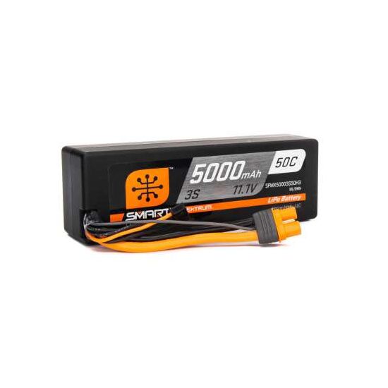 SPMX50002S50H3 5000mAh 2S 7.4V 50C Smart LiPo Hardcase IC3, 3 image
