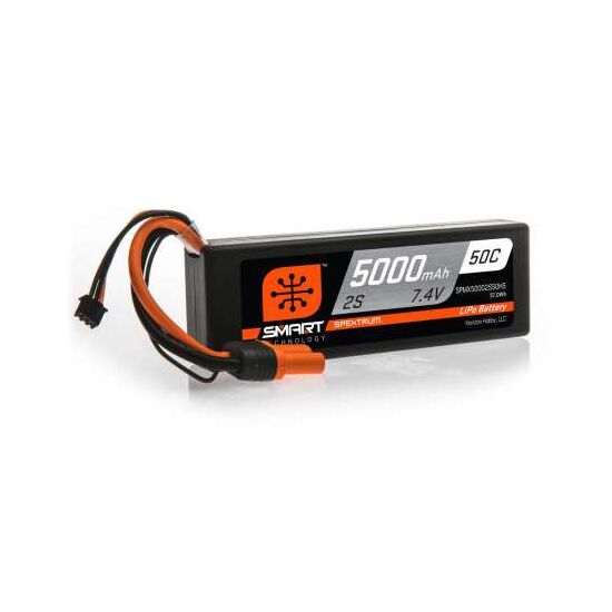 5000mAh 3S 11.1V 100C Smart LiPo Hard case IC3, 4 image