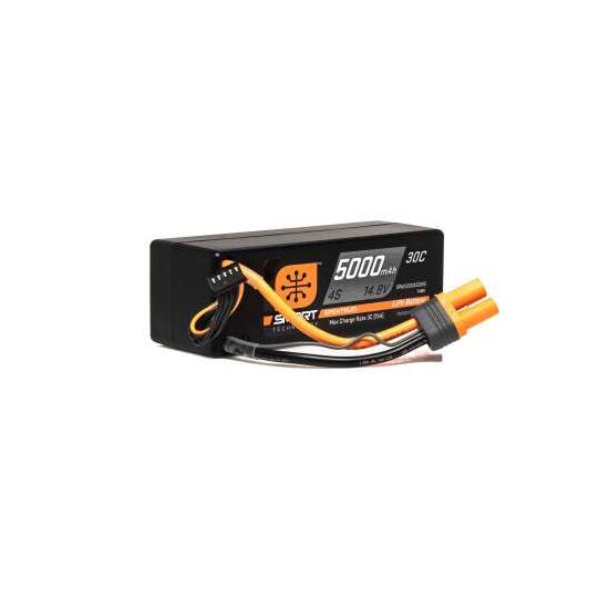 SPMX50004S50H5 5000mAh 4S 14.8V 50C Smart LiPo Hardcase IC5, 2 image