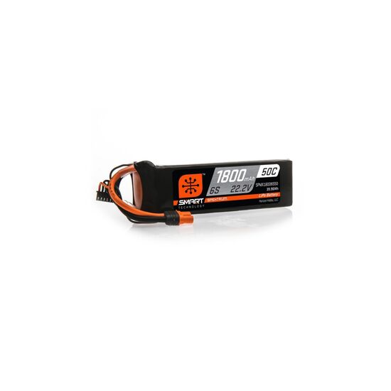 SPMX18006S50 1800mAh 6S 22.2V 50C Smart LiPo Battery IC3