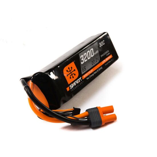 LEMSPMX32006S30-SPMX32006S30 3200mah 6S 22.2V 30C Smart LiPo Battery IC5