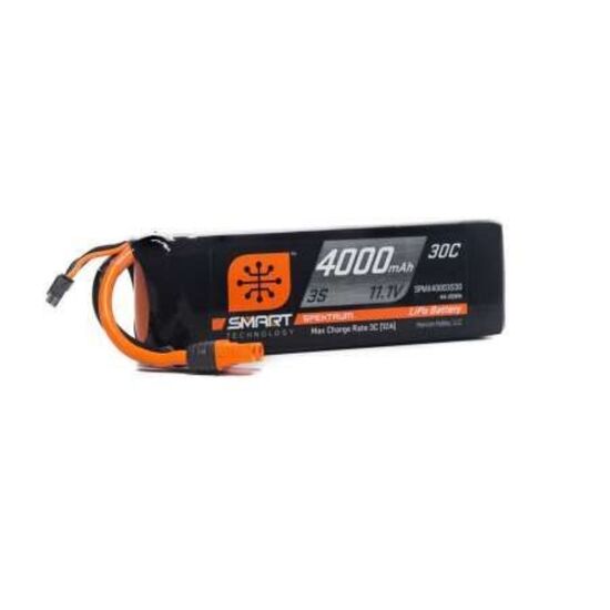 4000mAh 3S 11.1V Smart LiPo Battery 3 0C IC3, 3 image