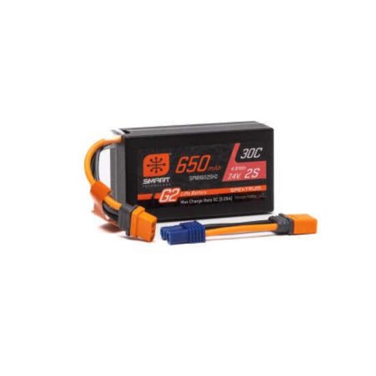 ACCU Li-Po 2S 7.4V 650mAh 30C IC2 SMART G2, 2 image