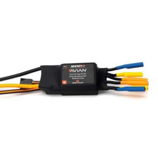 LEMSPMXAE1240-VARIATEUR AVIAN 40A SMART DUAL BRUSHLESS 3S-6S IC5