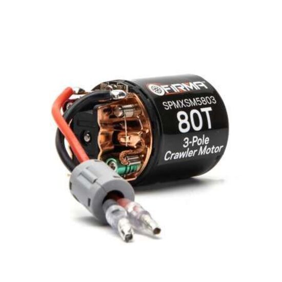 Firma 80T Rebuildable 3 Pole Brushed Crawler Motor