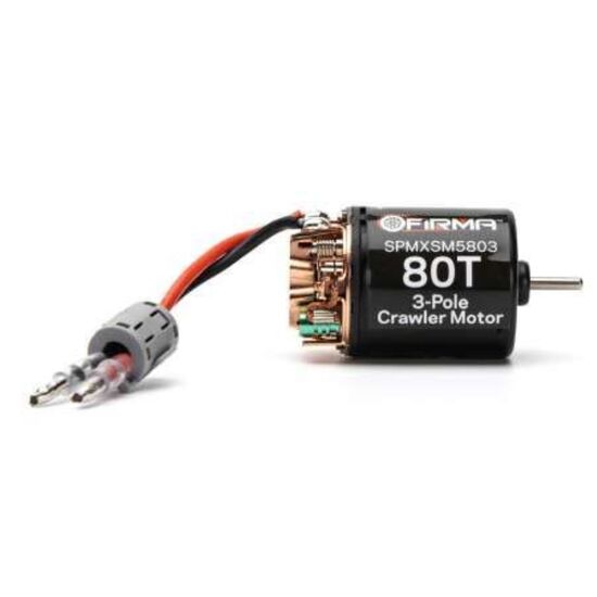 Firma 80T Rebuildable 3 Pole Brushed Crawler Motor, 2 image