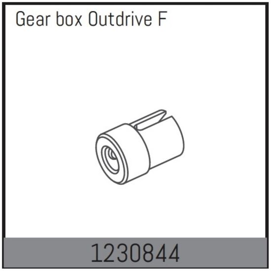 AB1230844-Outdrive for Front Gear Box