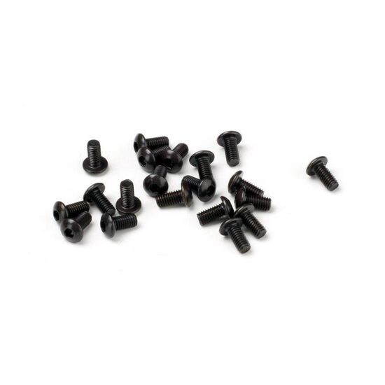 RACE SPEC BUTTON HEAD SCREW M3x6mm (20pcs) - Clearance Sale
