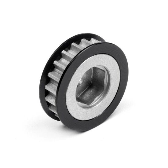 ALUMINUM PULLEY 20T (BLACK)
