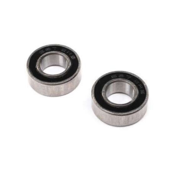 7 x 14 x 5mm Ball Bearing, Rubber Sea led (2)