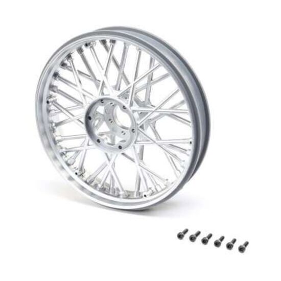 LEMLOS46002-Front Wheel Set, Satin Chrome: PM-MX