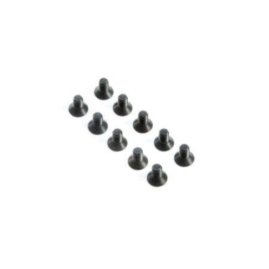 Flat Head Screws, M4x8mm (10)