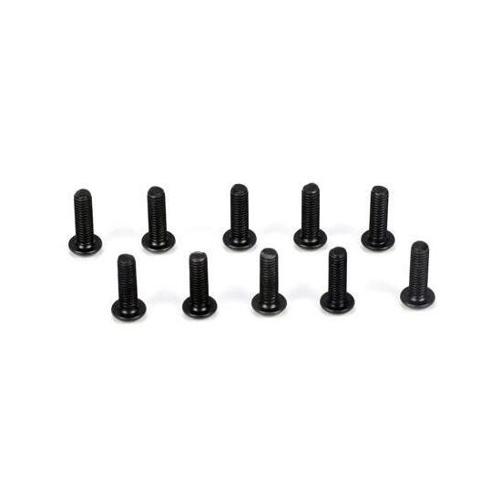 TLR Rundkopfschraube, M3 x 10mm (10)