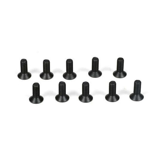 flache Kopfschraube, M3 x 8mm (10)