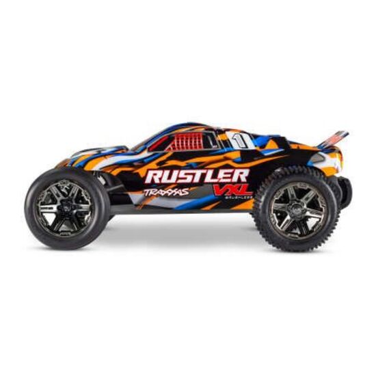 RUSTLER VXL 1:10 2WD EP RTR ORANGE - w/Mag 272R Transmission  (sans accu et chargeur), 3 image