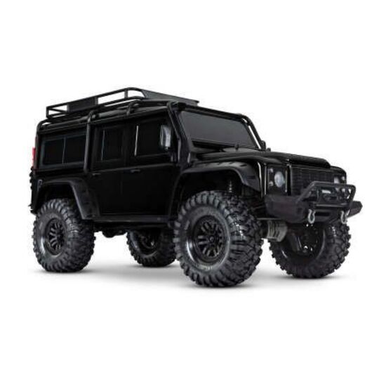 LAND ROVER 1:10 4WD EP RTR BLACK ohne Ladegerät und ohne Akku