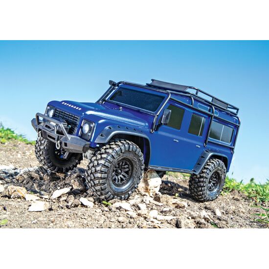 LEM82056-4BL-CRAWLER LAND ROVER 1:10 4WD EP RTR BLUE&nbsp; (sans accu et chargeur)u