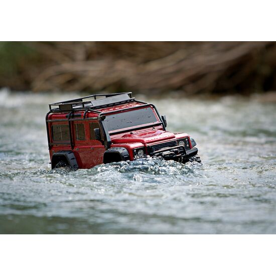 LAND ROVER 1:10 4WD EP RTR RED  (sans accu et chargeur), 10 image