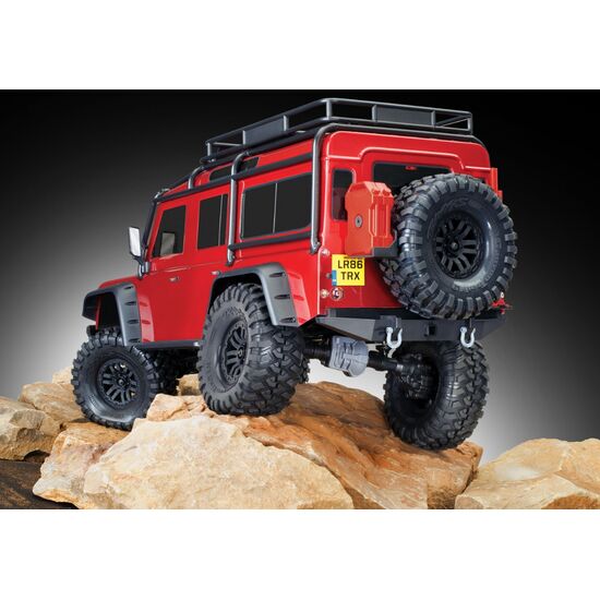 LEM82056-4R-CRAWLER LAND ROVER 1:10 4WD EP RTR RED&nbsp; (sans accu et chargeur)