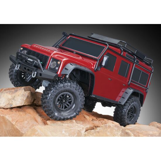 LAND ROVER 1:10 4WD EP RTR RED  (sans accu et chargeur), 6 image