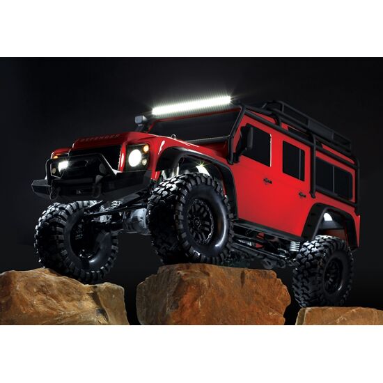 LAND ROVER 1:10 4WD EP RTR RED  (sans accu et chargeur), 7 image