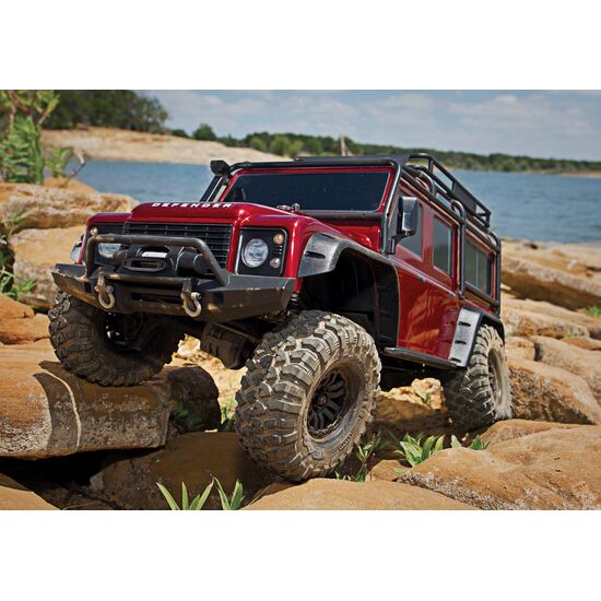 LAND ROVER 1:10 4WD EP RTR RED  (sans accu et chargeur), 9 image