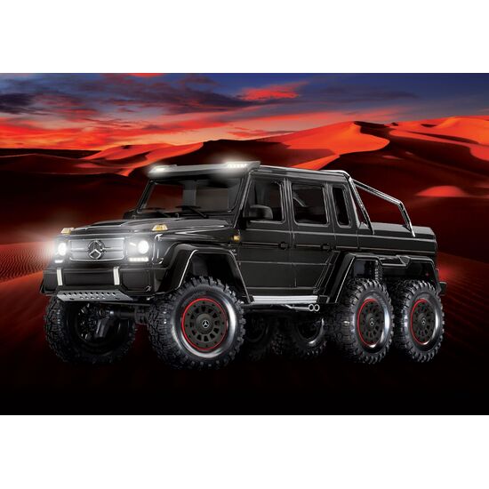 TRX-6 1:10 6WD EP RTR MERCEDES G63 AMG 6x6 - BLACK  (sans accu et chargeur), 10 image