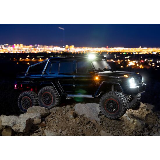 TRX-6 1:10 6WD EP RTR MERCEDES G63 AMG 6x6 - BLACK  (sans accu et chargeur), 11 image
