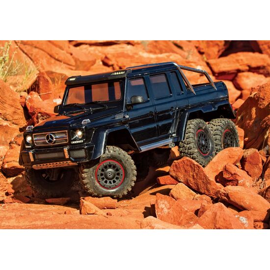 TRX-6 1:10 6WD EP RTR MERCEDES G63 AMG 6x6 - BLACK  (sans accu et chargeur), 6 image