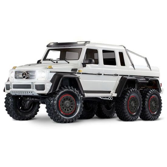 TRX-6 1:10 6WD EP RTR MERCEDES G63 AMG 6x6 - WHITE  (sans accu et chargeur)