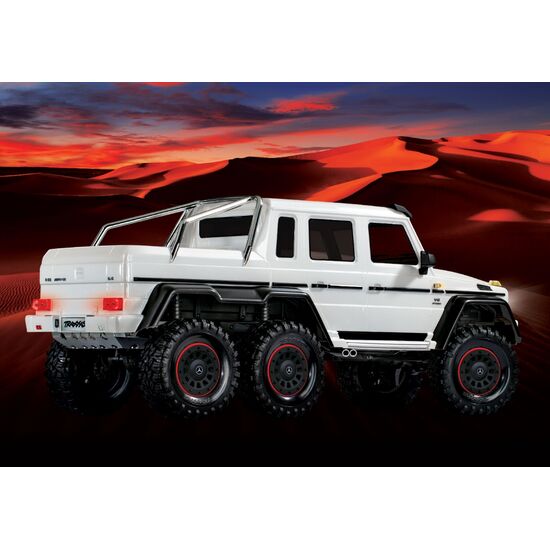 TRX-6 1:10 6WD EP RTR MERCEDES G63 AMG 6x6 - WHITE  (sans accu et chargeur), 9 image