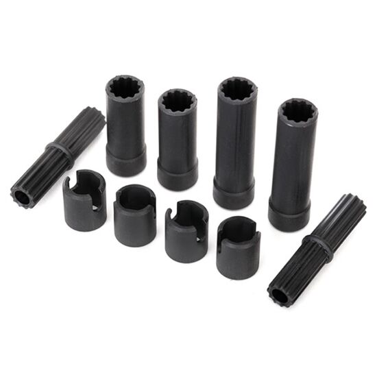 Half shafts, center (internal splined, front (2) & internal splined, rear (2)/ external splined (2)/