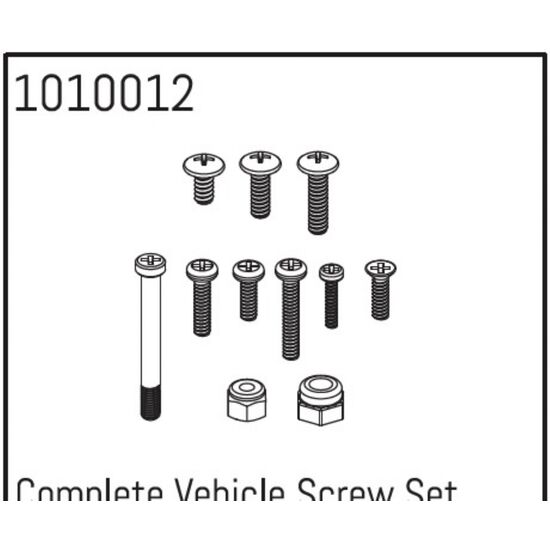 Complete Vehicle Screw Set
