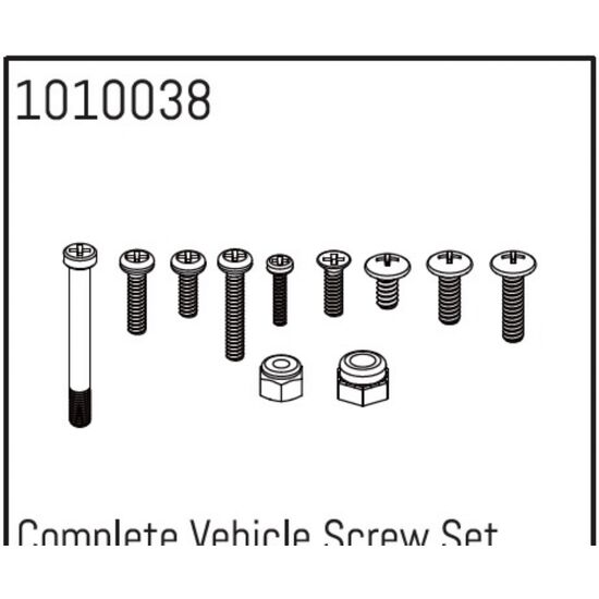Complete Vehicle Screw Set