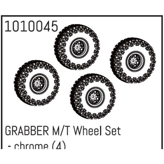 GRABBER M/T Wheel Set - chrome (4)