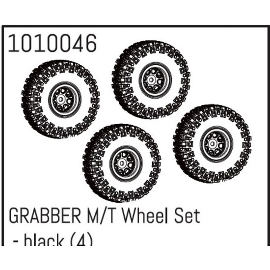 GRABBER M/T Wheel Set - black (4)