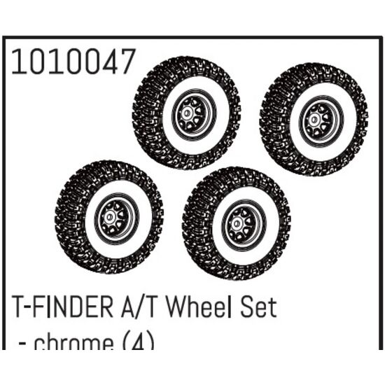 T-FINDER A/T Wheel Set - chrome (4)