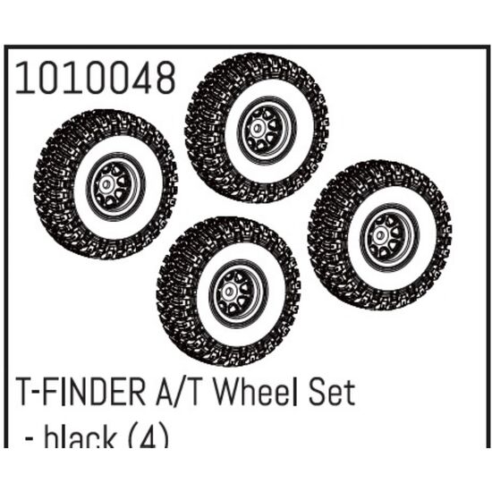 T-FINDER A/T Wheel Set - black (4)