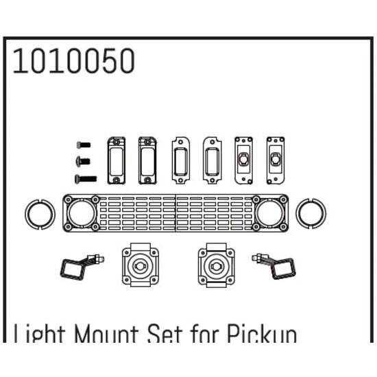 Light Mount Set for Pickup