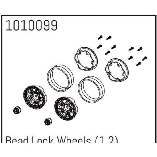 1.2  Beadlock Wheels - PRO Crawler 1:18 (4)